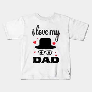 Fathers day t shirt design Kids T-Shirt